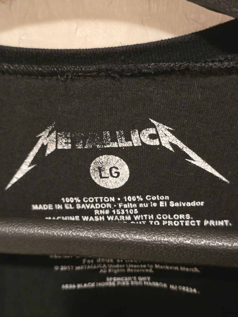 Metallica Ride The Lightning Muscle Tank Top - Picture 2 of 3